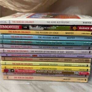 The Boxcar Children book lot